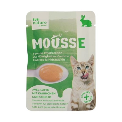 Picture of Bubi Nature Rabbit Mousse 50g | Complementary Cat